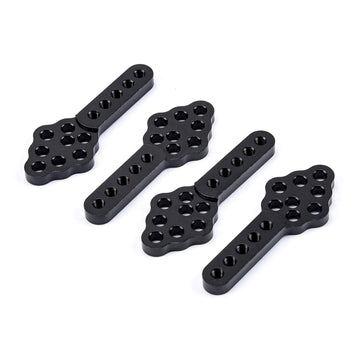 FPVDrone CNC Metal RC Car Shock Absorber Mount Adjust Height Angle Stand for Axial SCX10 90046 D90 D110 RC Crawler Car