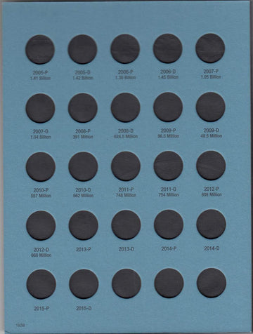 Whitman Roosevelt Dime #3 Folder (2005+) #1939