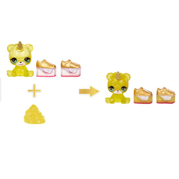 Rainbow High Sunny, Yellow With Slime Kit & Pet, Blonde 11' Shimmer Posable Fashion Doll With Diy Sparkle Slime, Magical Yeti Pet, Fun Play Accessories. Great Toy Gift For Girls Kids Ages 4-12 Years