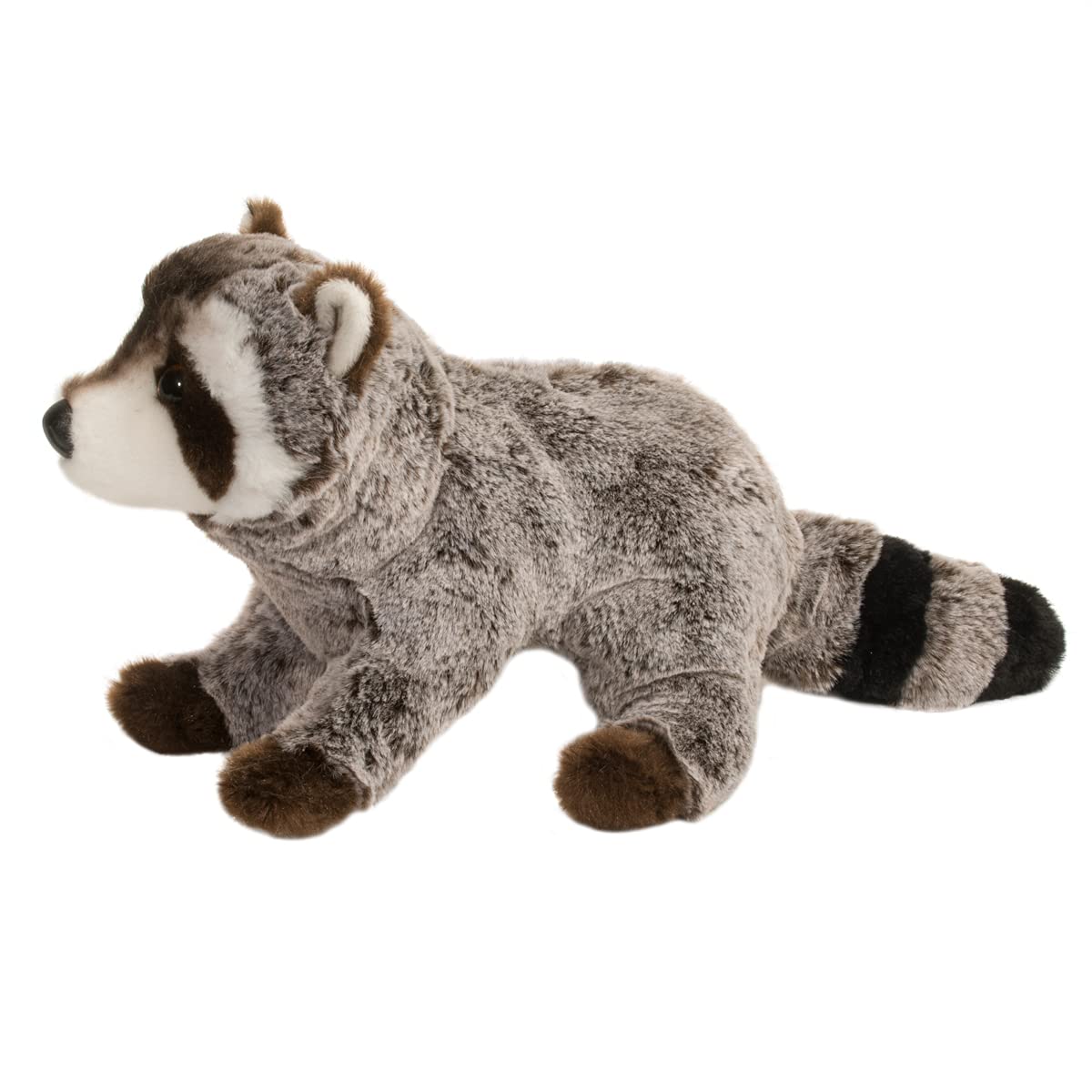Douglas Ringo Raccoon Plush Stuffed Animal - 10 Brown/White/Black Soft Toy for Kids and Collectors