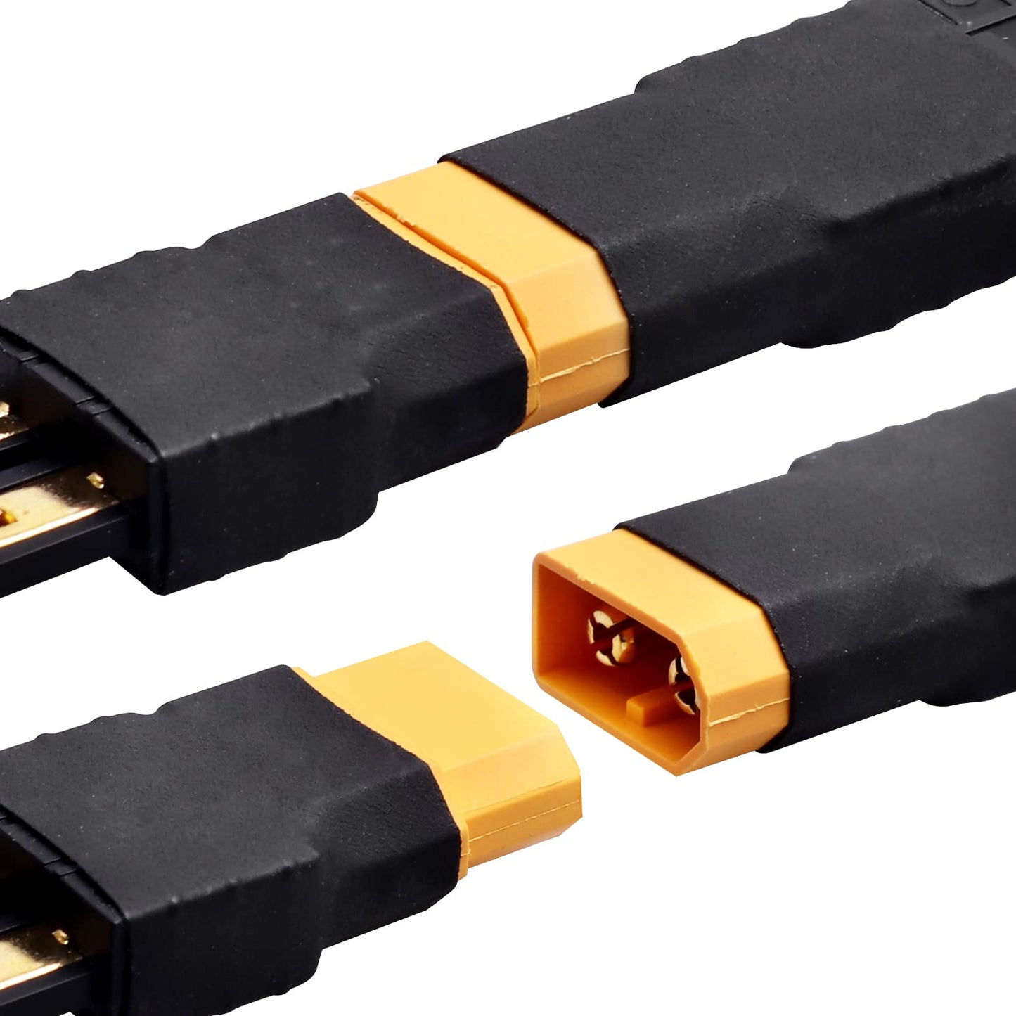 Hobbypark RC Battery/Charger Adapter Connector for Traxxas TRX to XT60 Plugs fit Slash/Rustler/Stampede/Bandit/E Revo RC Cars