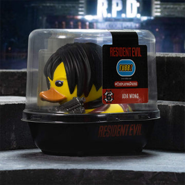 TUBBZ Ada Wong Vinyl Rubber Duck Figure - 3.54 Inch Horror Collectible - Official Resident Evil Merchandise - Nylon, Ada Wong (Bathtub)