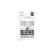 Just Sleeves | Pack Of 50 Japanese Size Card Sleeves For Board Game And Card Games | 62 Mm By 89 Mm Card Sleeves | Professional