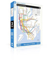 New York Puzzle Company - Transit Maps New York Subway Map - 500 Piece Jigsaw Puzzle for Family Game Nights