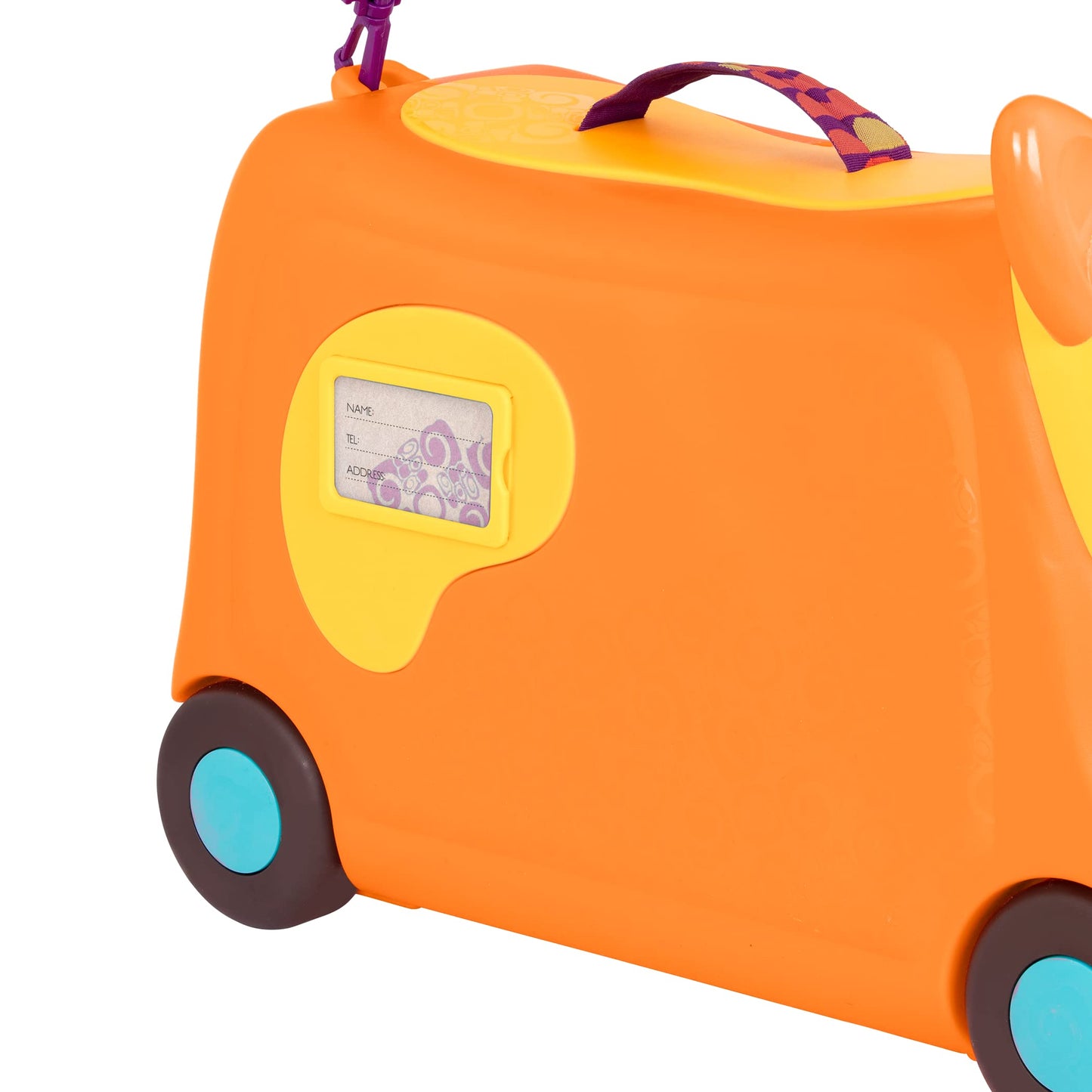 B. Toys- Gogo Ride-On - Lolo- – Ride-On Cat Suitcase – Kids Luggage – Storage Space For Travel – 2 Years +