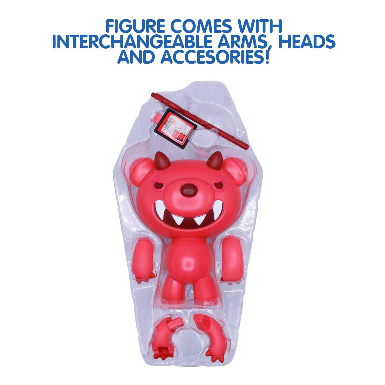 Just Toys Llc Deddy Bears Action Figures Series 1 (Beezlebear)