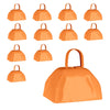 Windy City Novelties Metal Cowbell Novelty Noise Makers - 3 inch - 12 Pack - Orange