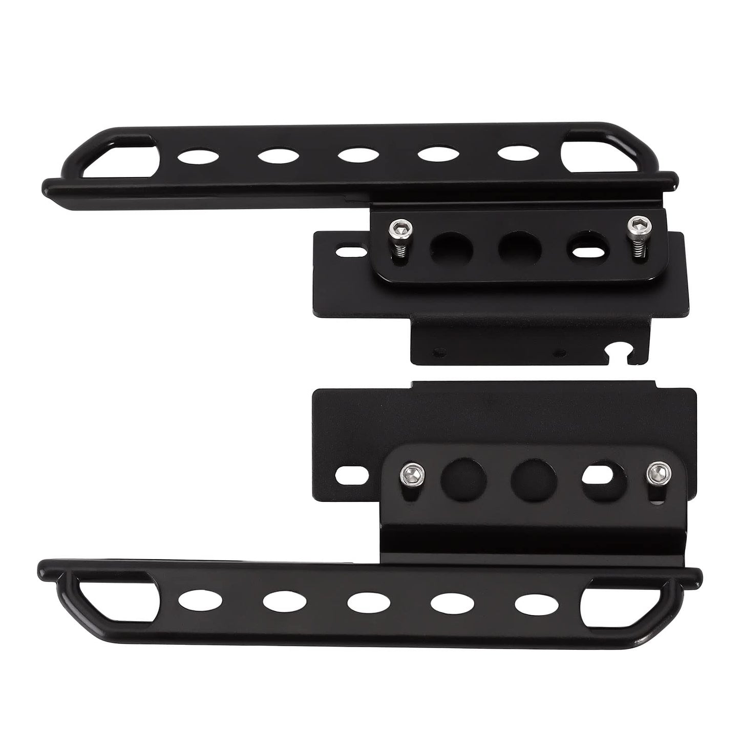 INJORA Metal Side Pedal Rock Sliders 1/24 RC Crawler Car Accessories for Axial SCX24 Gladiator Dodge Power Wagon Upgrade Parts