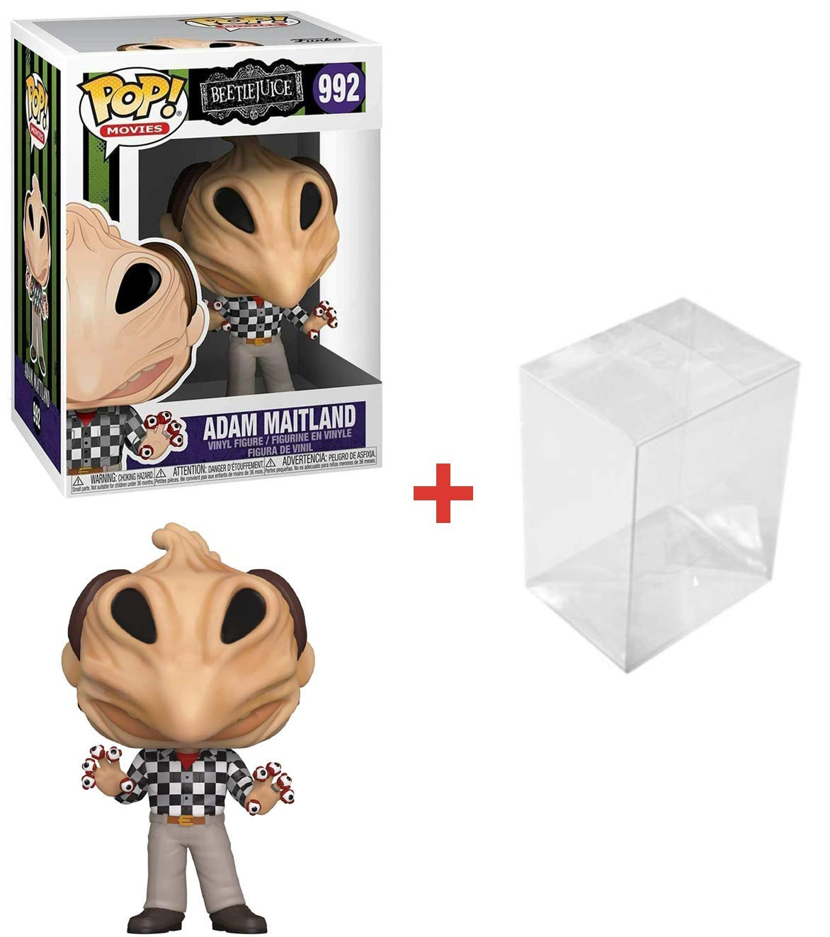 Beetlejuice: Adam Maitland Transformed & Barbara Maitland Transformed Vinyl Figurine Collectors Set (Box Protectors Included)