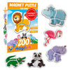 Magdum Zoo Magnetic Puzzles For Kids Ages 3-5 - Toddler Puzzle - Travel Toys For Kids Ages 3-5 - Magnetic Travel Games Baby Puzzle Kids Puzzle Toys - Puzzle For Preschooler Magnet Puzzles Games