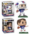 Funko Josh Allen/Jim Kelly (Buffalo Bills) Nfl Pop! Combo (2)