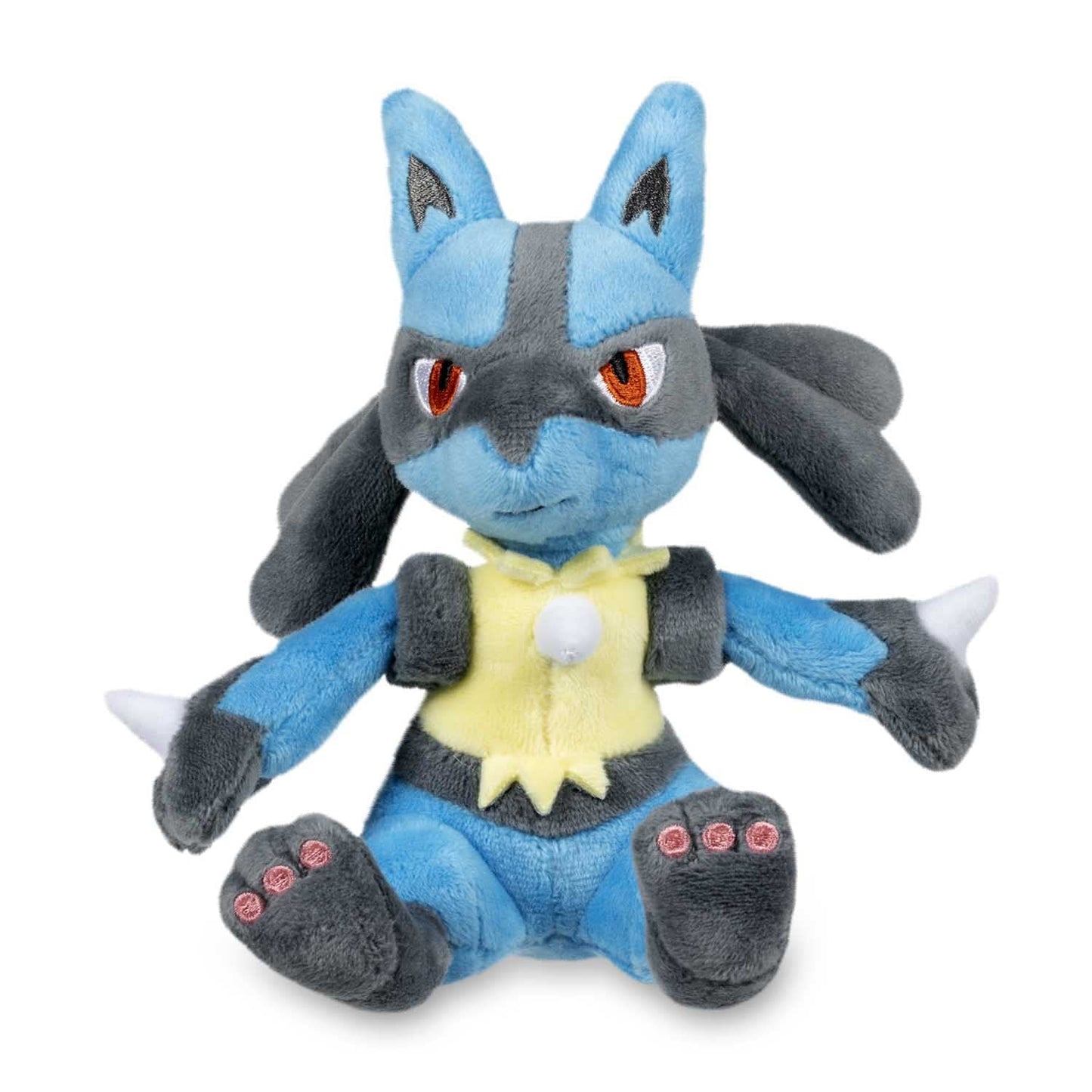Pokemon Center: Sitting Cuties: Lucario Plush # 448 - Generation 4-6 In