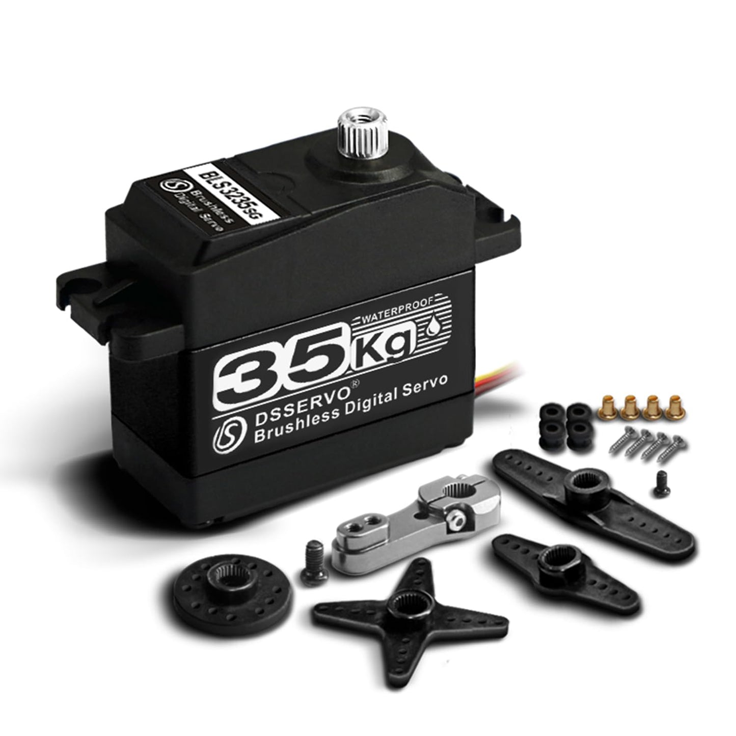 ZOSKAY Rc Servo Brushless Servo Metal Gear High Torque Robot servo Brushless Motor Digital Servo Arduino Servo for 1/8 1/10 1/12