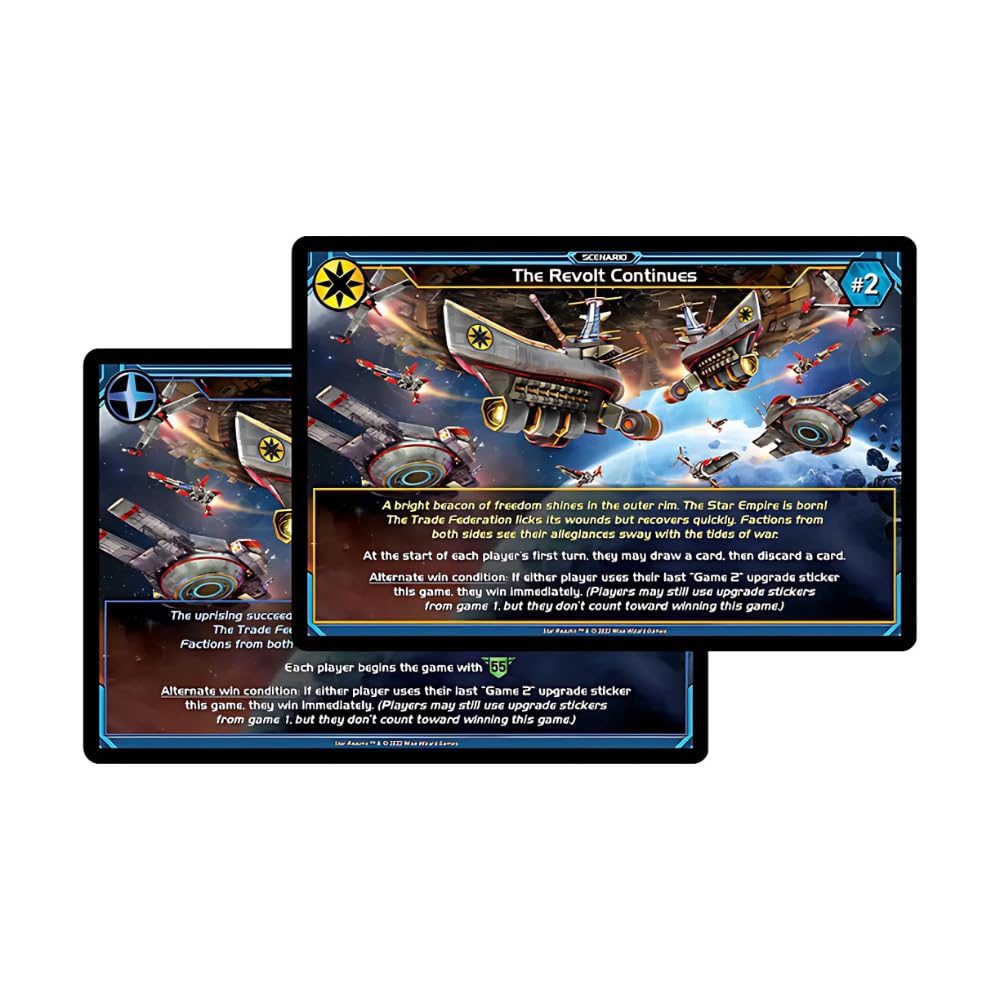 Wise Wizard Games Star Realms Board Game - Rise of The Empire, Standard Size, Cardboard, Multicoloured, Model WWGSR043