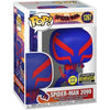 Funko Pop! Movies: Spider-Man Across the Spider-Verse Spider-Man 2099 Glow-in-the-Dark Pop! Vinyl Figure - Entertainment Earth limited availability (FUN68370)