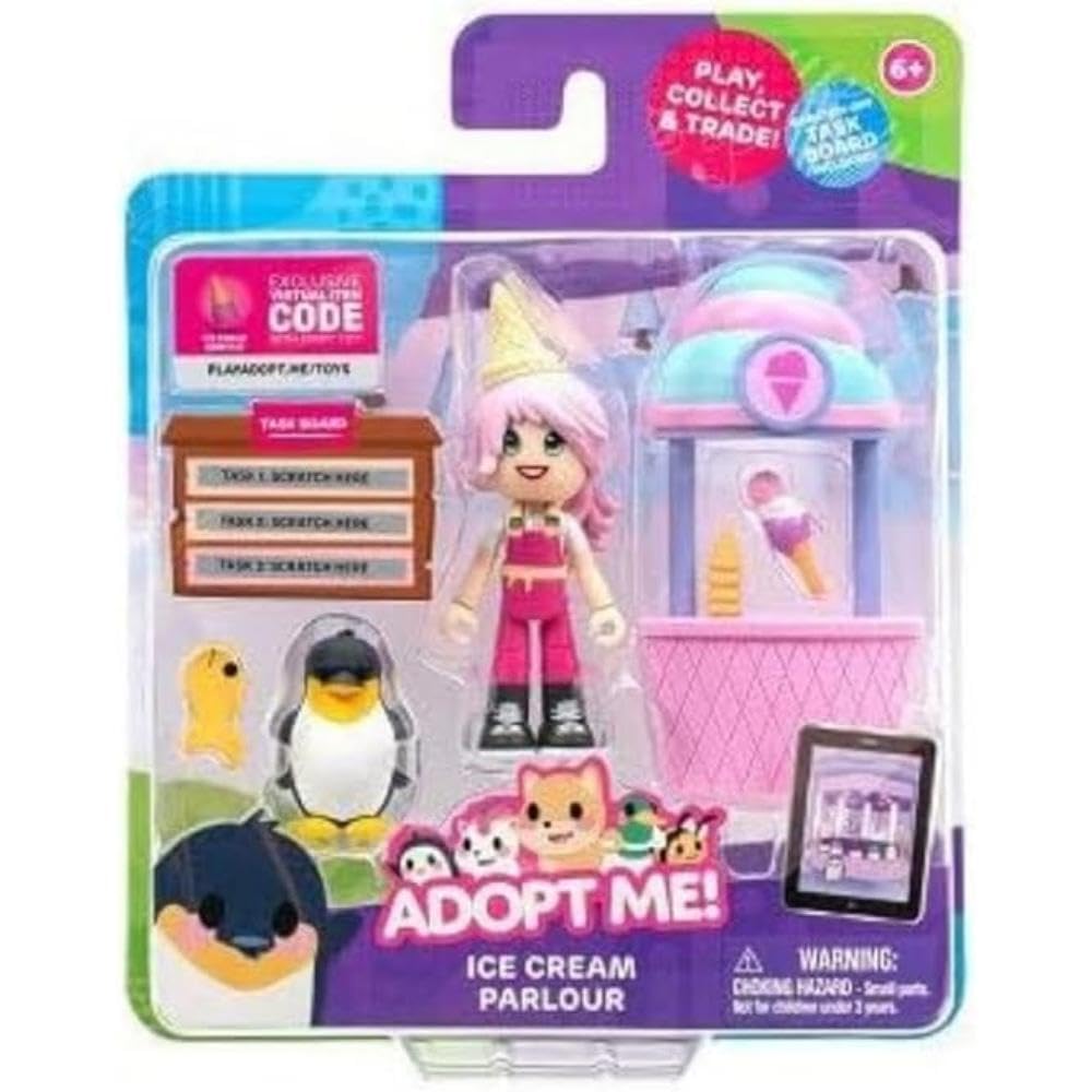 Adopte-Me!: Pack Elsa And Her Friend The Royal Penguin, Series 1 - Glacier