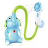 Baby Bath Shower Head For Kids Ages 1-3 Essentials, Edcreaty Rechargeable Cute Elephant Sprays Bathtub Toys With Rubber Hose Spo