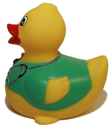 Mortentr Rubber Ducks Family Nurse Rubber Duck, Brand Toy Bathtub Rubber Ducks That Squeak, Rubber Ducky Gift Birthday Baby Shower, All Depts Med Professional & Helpers C
