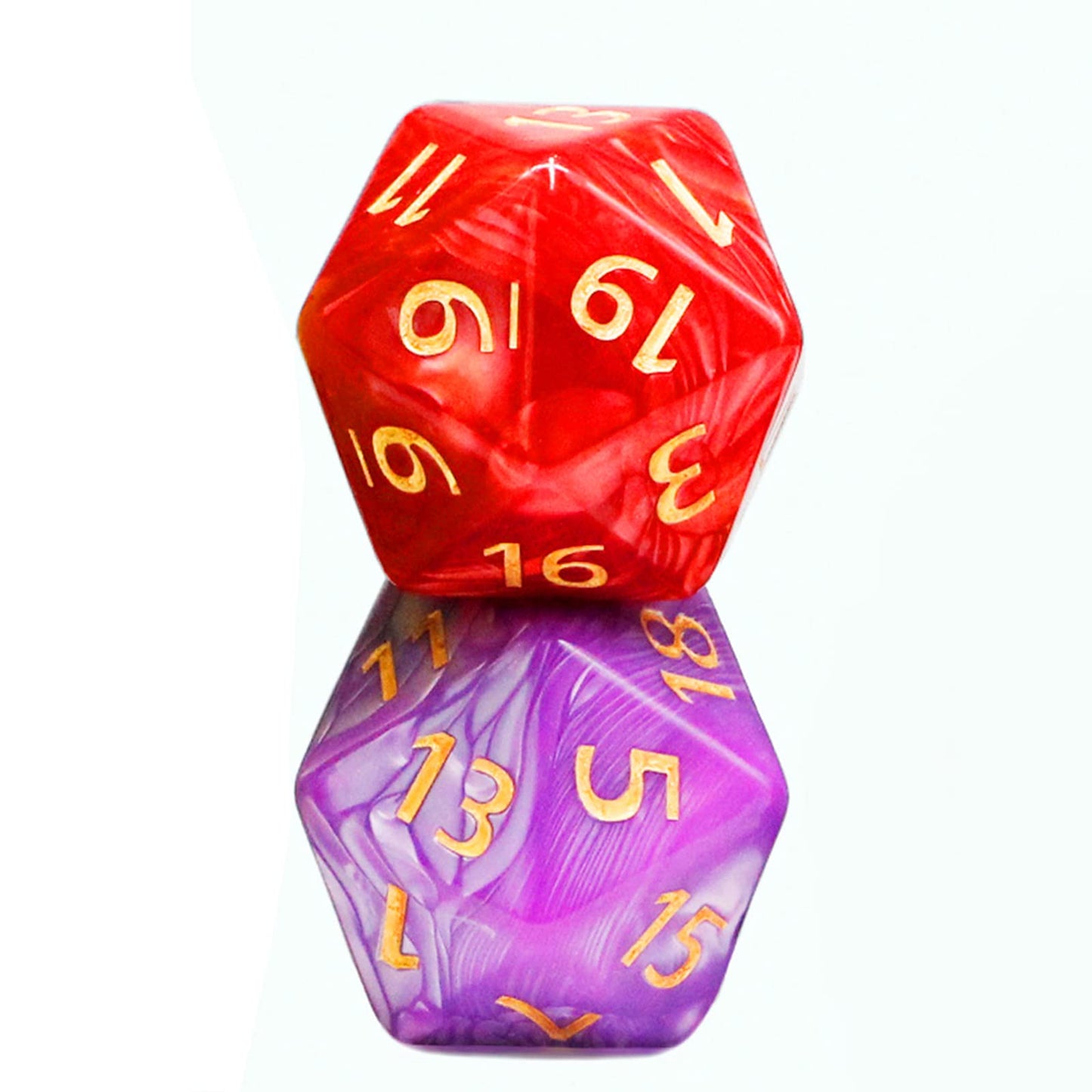 55mm Giant D20 Dice,Large DND 20 Sided Dice Sets,Titan D20 D&D Dice,Jumbo 20 Sided Dice,for Dungeons and Dragons, RPG, MTG Table