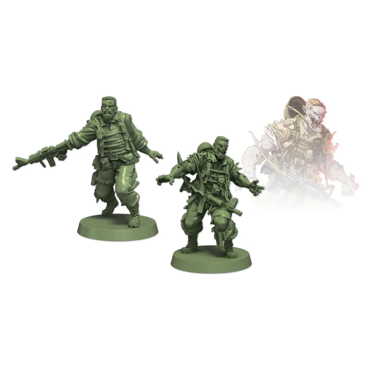 Zombicide 2Nd Edition Fort Hendrix Board Game Expansion - Military Base Mystery & New Challenges! Cooperative Tabletop Miniature