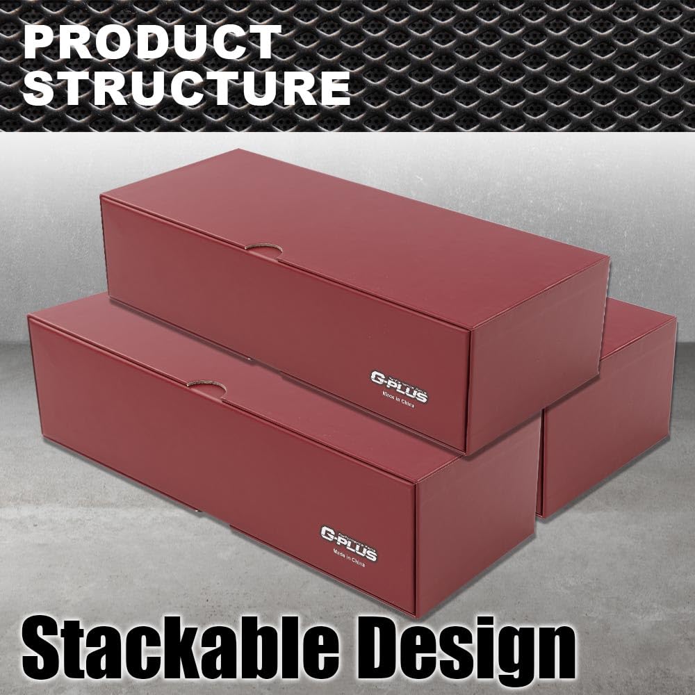 Crossdesign Slotted Graded Card Storage Holder Container Trading Cards Boxescompatible With Slat Storage Boxes