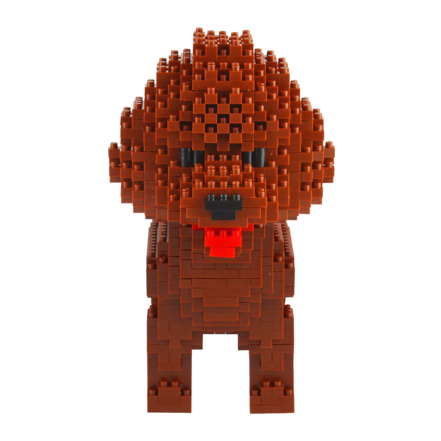 Larcele Micro Dog Building Blocks Set Mini Pet Building Toy Bricks,950 Pieces Kljm-02 (Poodle)