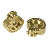 Rclions Brass Outer Portal Drive Housing 2Pcs Heavy Weight 95G For 1/10 Rc Crawler Car Trx4 Trx6 Upgrade Parts