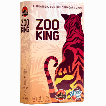 Zoo King - A Strategic Zoo-Building Card Game | Perfect Family Game; Immersive For Kids & Adults | Draft From Diverse Animal & Z