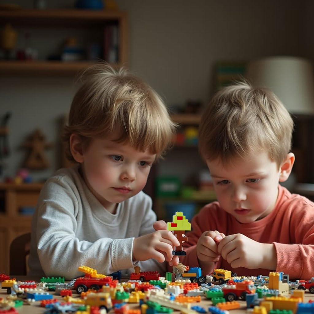 Building Bricks Compatible With Classic Creative Blocks Of All Major Brands,300Pieces Basic Bulk Small Brick Set,Building Blocks