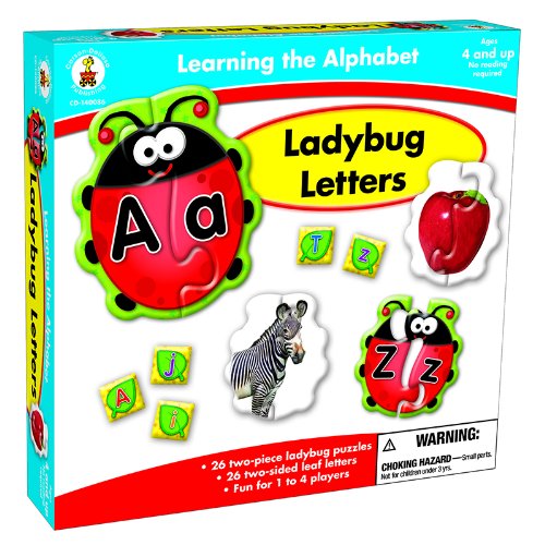 LADYBUG LETTERS BOARD GAME