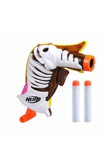 Nerf Microshot Fortnite Peely Bone Mini Blaster - 2 Nerf advanced Darts Genuine Fortnite Blaster