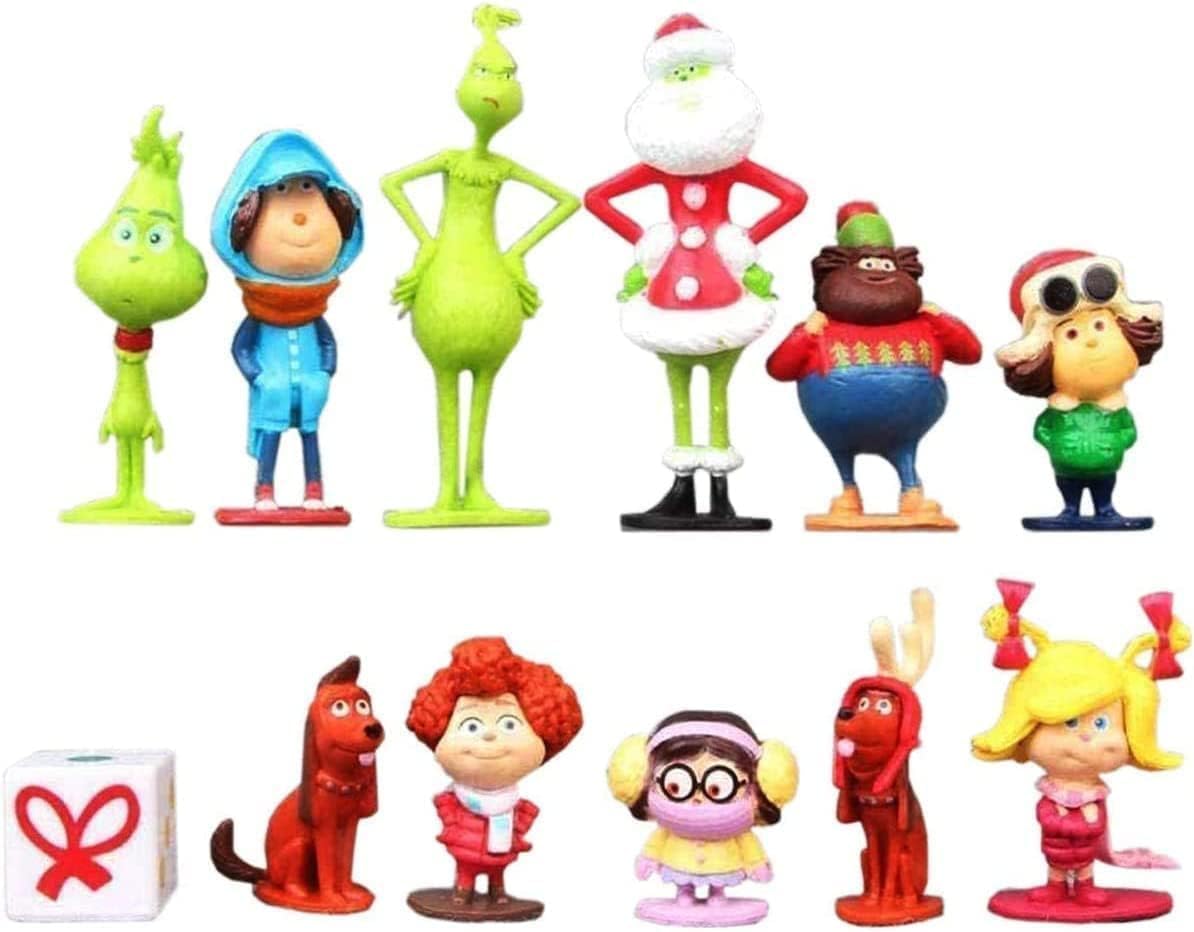 The Grinch Who Stole Christmas Playset With Character Figures And Accessories