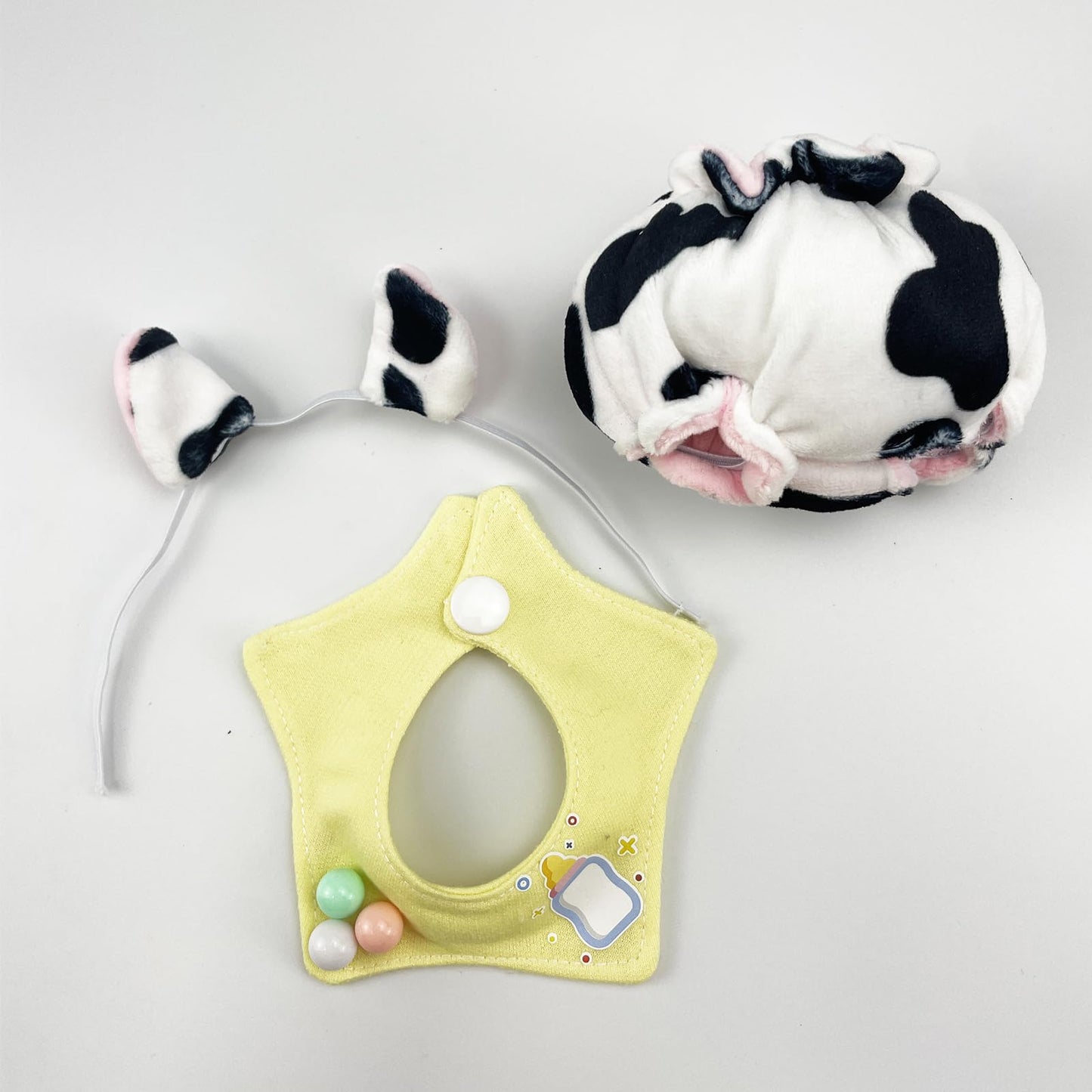 Clothes for Doll(NO Doll Included) 15/17cm Doll Clothes Set for Doll Outfit Accessories for Doll Cow