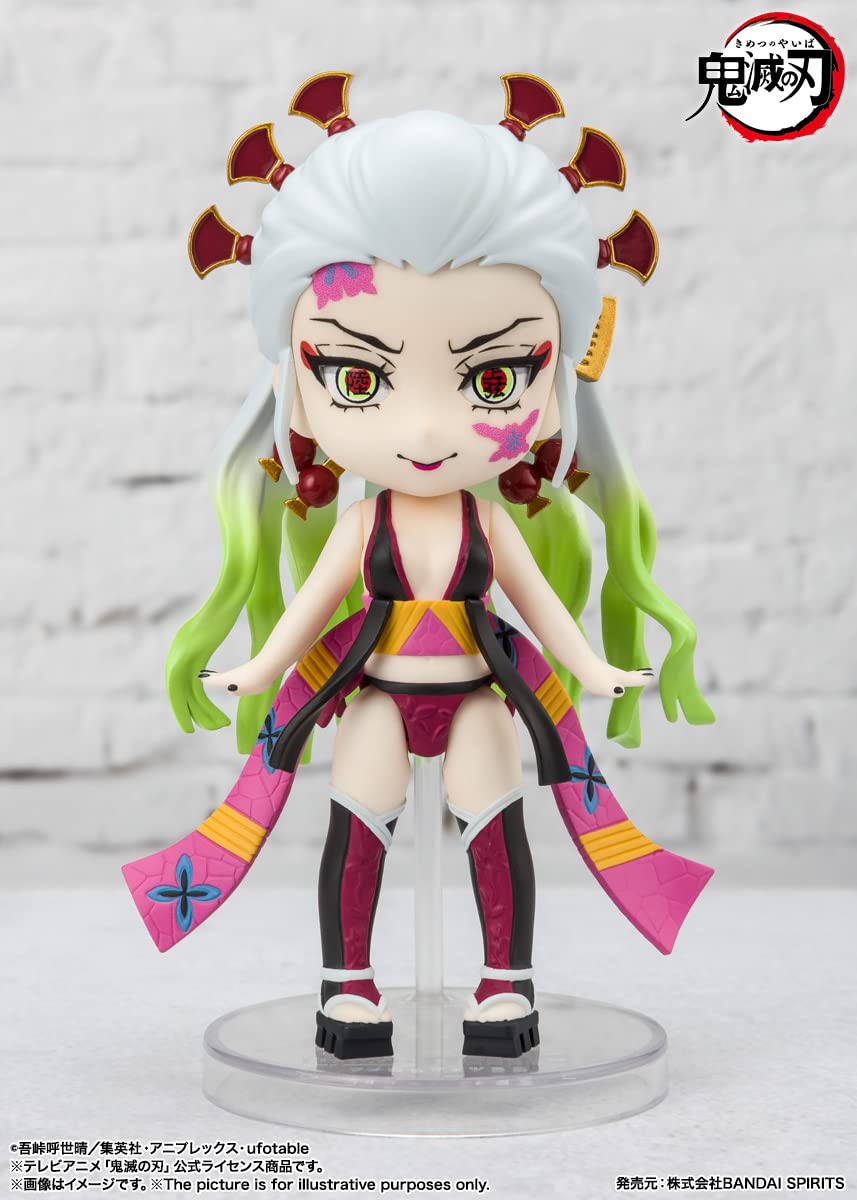 Tamashii Nations - Demon Slayer: Kimetsu No Yaiba - Daki And Gyutaro, Bandai Spirits Figuarts Mini Action Figure