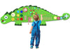 Activity Wall Panels Toys For Toddlers: Sensory Wall Toys Dinosaur Busy Board - Montessori Learning Activity Center Children'S D