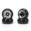 RCAWD RC Rims & Tires for 1/28 Wltoys Kyosho Mini-Z, Mini-Q, Mini-D, K969 K989 P929 Drift Rally Upgrades, No More Glue RC Wheel