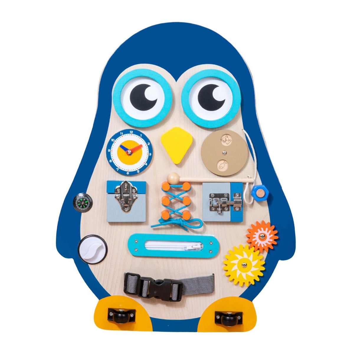 TRENDYNEST Busy Board Montessori Toy Basic Life Skills Travel Toy for Kids Boys Girls | Toys & Hobbies | Educational | Other Edu