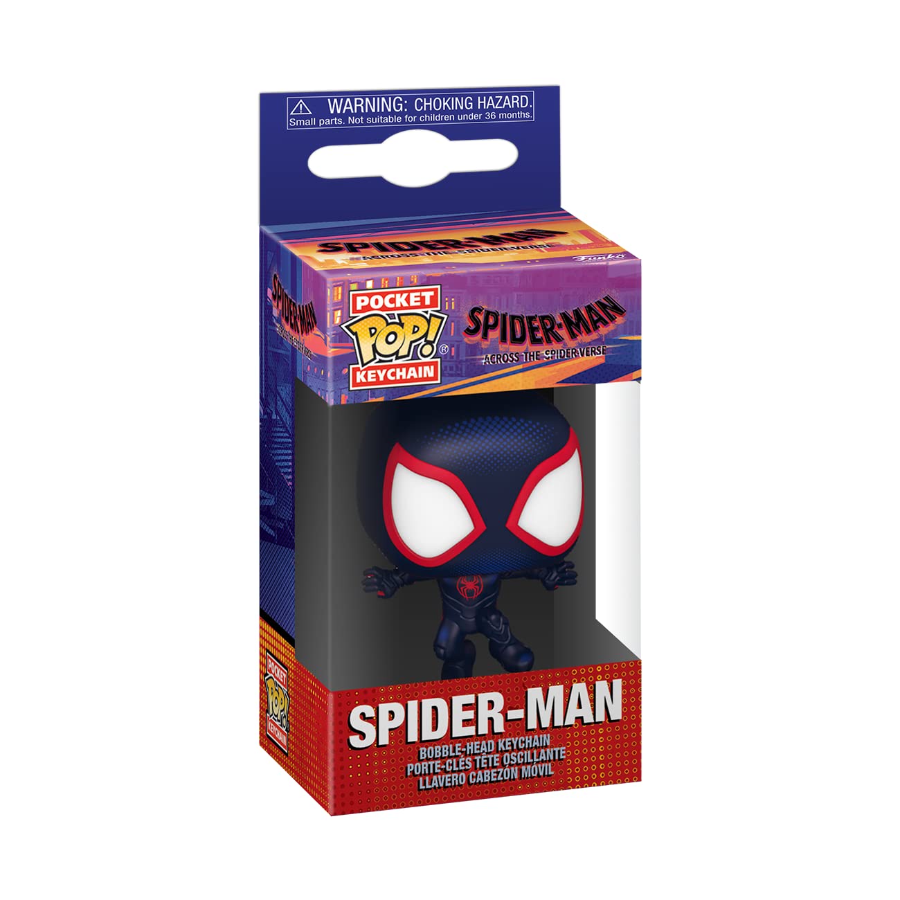 Funko Pop! Keychain: Spider-Man: Across The Spider-Verse - Spider-Man