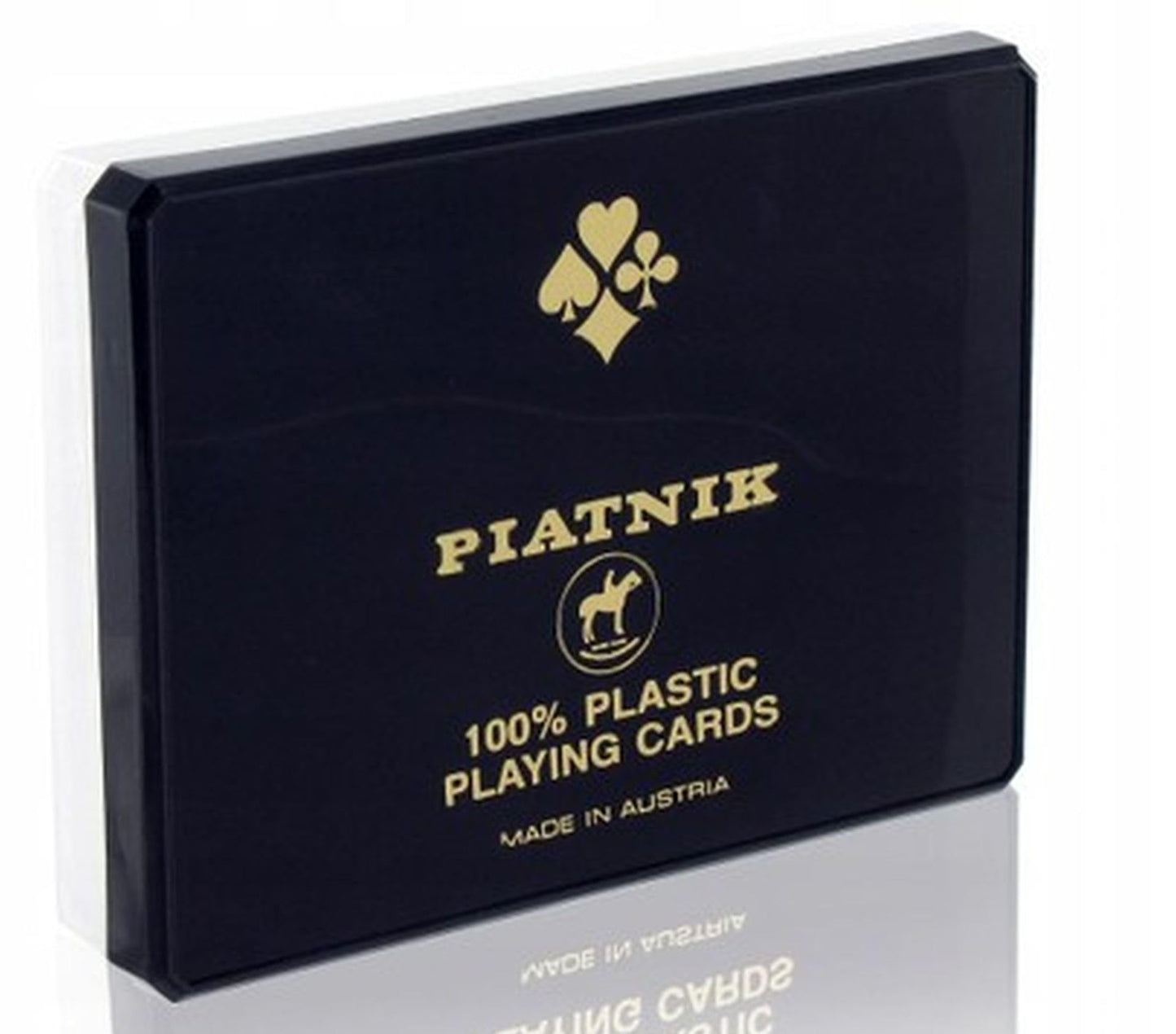 Piatnik 100% Plastic Bridge Double Deck Playing Cards