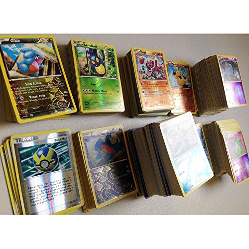 Pokemon Tcg : 100 Card Lot Rare, Com/Unc, Holo & Guaranteed Ex, Mega Or Full Art,