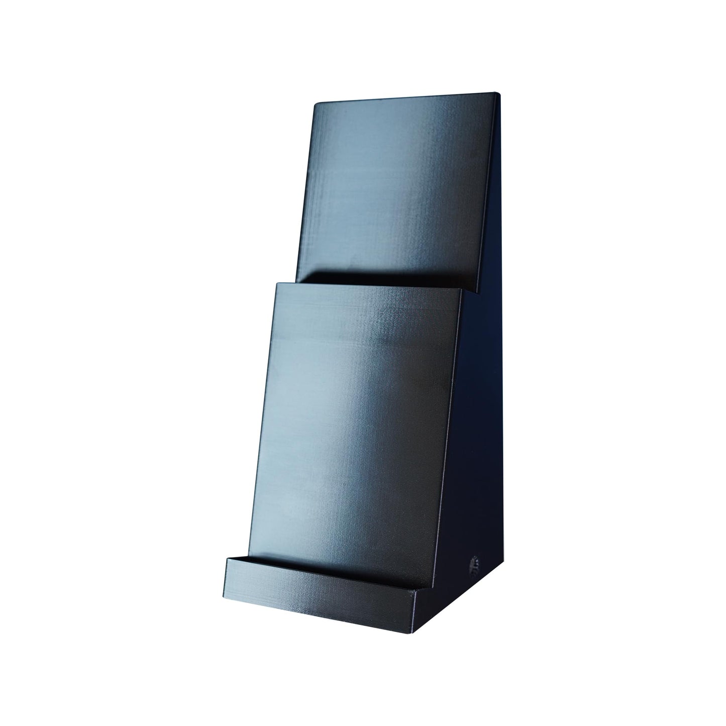 Narka Graded Card Slab Stadium Tower Displays (2 Pack) - Black, 2 Tier, Compatible with PSA, Beckett, SGC, CGC