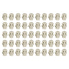 Pretyzoom 150Pcs Mini Plastic Skull Heads Miniature Skulls Halloween Decorations Realistic Skeleton Skulls For Halloween Trick Toy Accessories (0.8'X0.5')