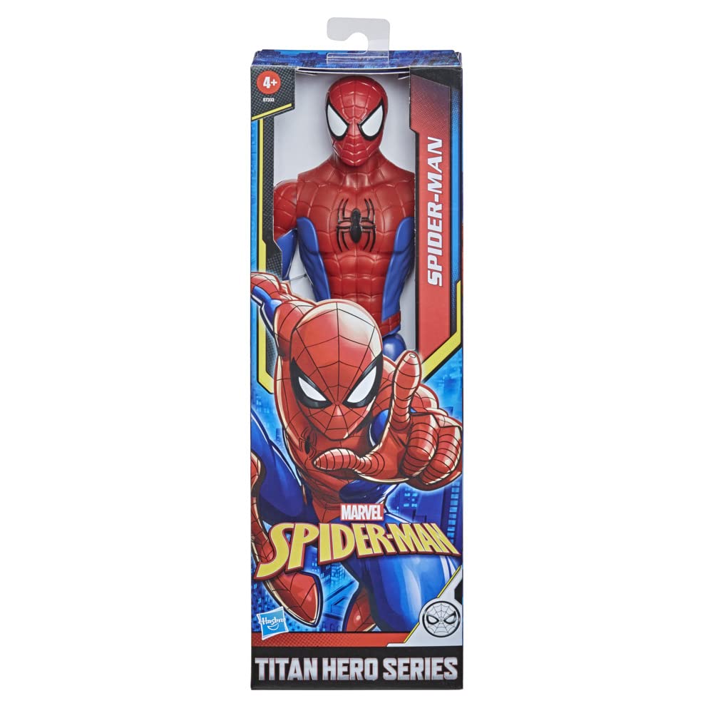 Marvel Spider-Man Titan Hero Series Action Figure, 30-Cm-Scale Super Hero Toy, For Kids Ages 4 And Up