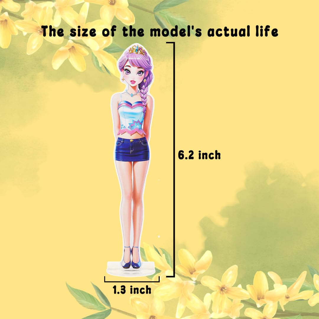 Rqmaoy Magnetic Dress Up Dolls Paper Dolls For Girls Ages 4 5 7 8 9 10, Princess Magnetic Paper Dolls - Christmas Birthday Easte