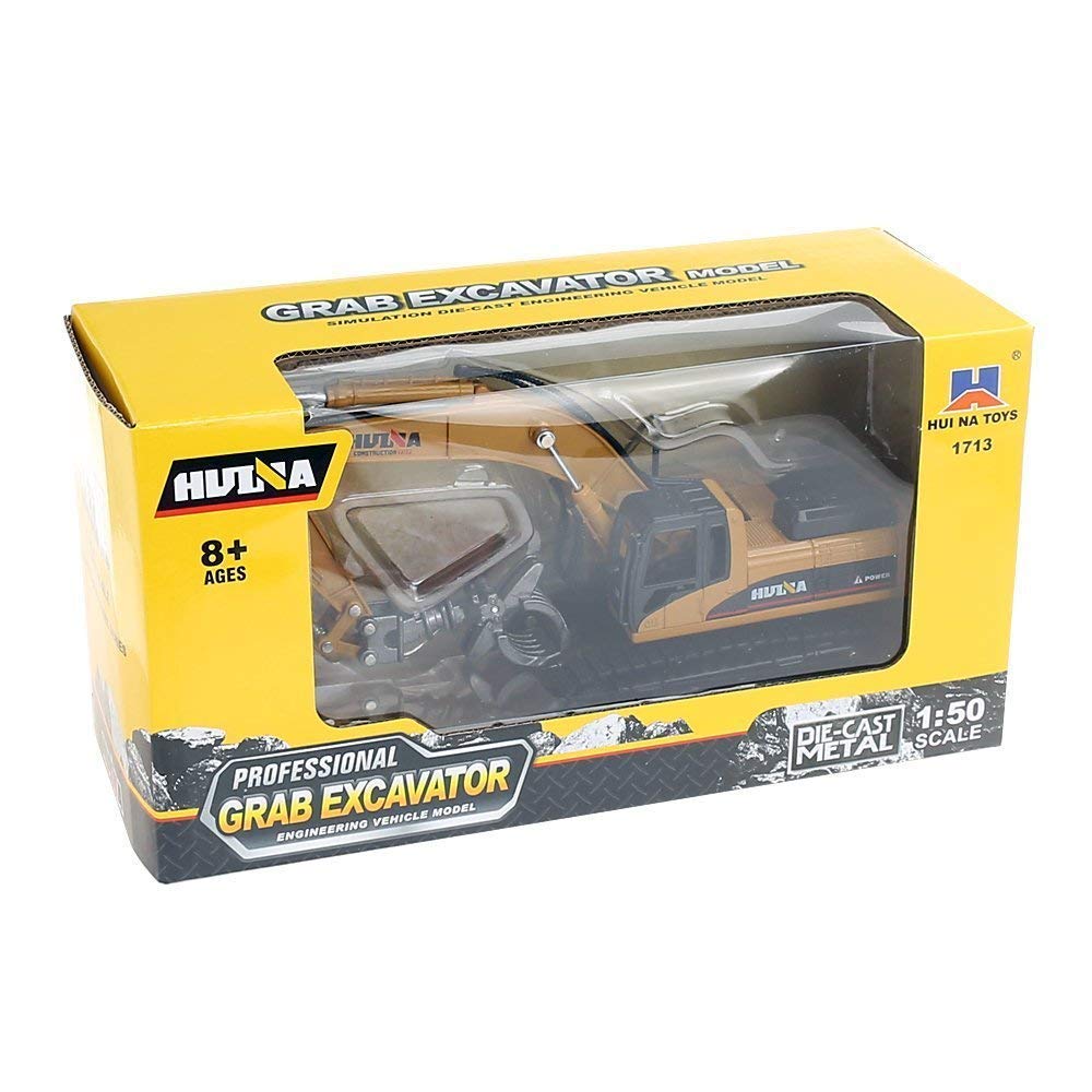 Ailejia 1/50 Scale Diecast Articulated Dump Truck Alloy Models Timber Grab Vehicle Construction Vehicle Model Engineering Car To