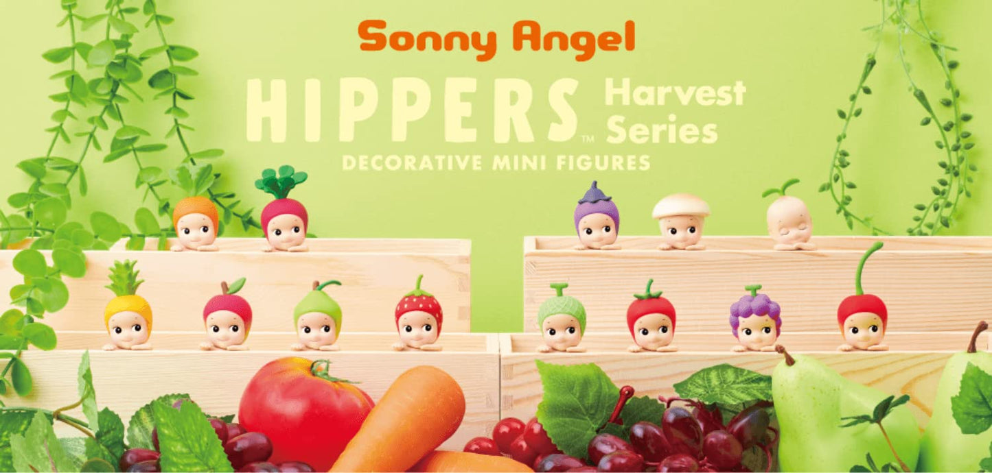 Sonny Angel Mini Figure Hippers Harvest 2022, 3.74 Inch, Yellow, Resin, Model SAS65816, Assorted