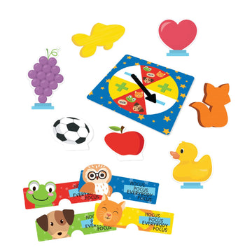 Briarpatch | Hocus Pocus Everybody Focus Game, School Readiness Game For Preschool, Travel-Friendly, Early Learning Game, Classr