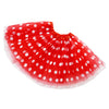 GUANGHE Girls Polka Dot Tutu Skirt - Red, White, Black, Blue - Halloween, Christmas, Birthday Costume