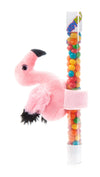 The Petting Zoo Pink Flamingo Stuffed Animal Plushie Slap Bracelet, Gifts For Kids, Candypalz, Zoologee Flamingo Plush Toy