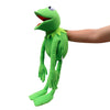 Suiyueour Kermit The Frog Puppet With Control Rod Metal Puppet Set,The Muppets Show, Puppet Theatre,Soft Plush Frog Puppet Suita